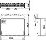 Telegärtner J02021A0055 6 port Hálózati patchpanel CAT 6A 3 ME 2. bélyegkép