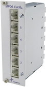 Telegärtner J02021A0054 6 port Hálózati patchpanel CAT 6A 3 ME bélyegkép
