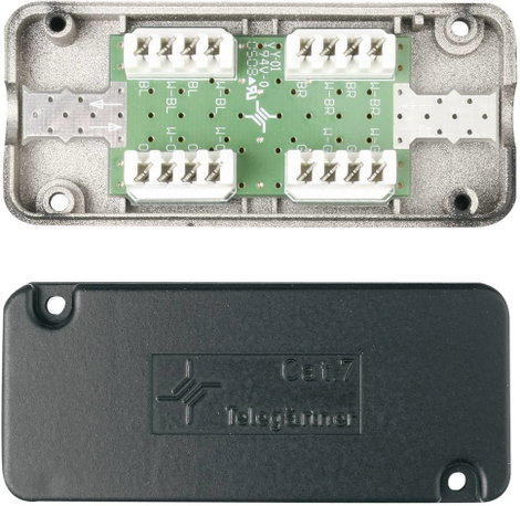 Telegärtner J00060A0069 Csatlakozó doboz Alkalmas: CAT 7a