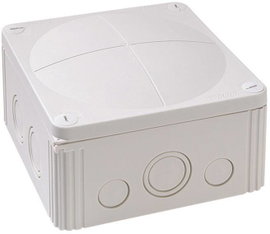 Wiska 10060702 Leágaztató doboz (H x Sz x Ma) 140 x 140 x 82 mm Élénk szürke (RAL 7035) IP66/IP67 1 