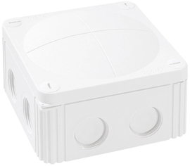 Wiska 10060533 Leágaztató doboz (H x Sz x Ma) 110 x 110 x 66 mm Fehér IP66/IP67 1 db