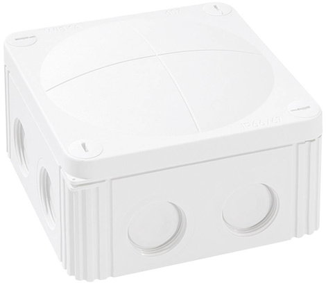 Wiska 10060533 Leágaztató doboz (H x Sz x Ma) 110 x 110 x 66 mm Fehér IP66/IP67 1 db
