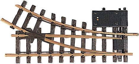 12050 G LGB sín Váltó, elektronikus, jobbos 300 mm 30 ° 645 mm 1 db