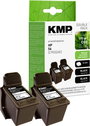 KMP Tinta helyettesíti HP 56, C6656AE Kompatibilis Dual Fekete H11D 0995,4021 bélyegkép