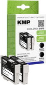 KMP Tinta helyettesíti Epson T0711 Kompatibilis Dual Fekete E107D 1607,4021 bélyegkép