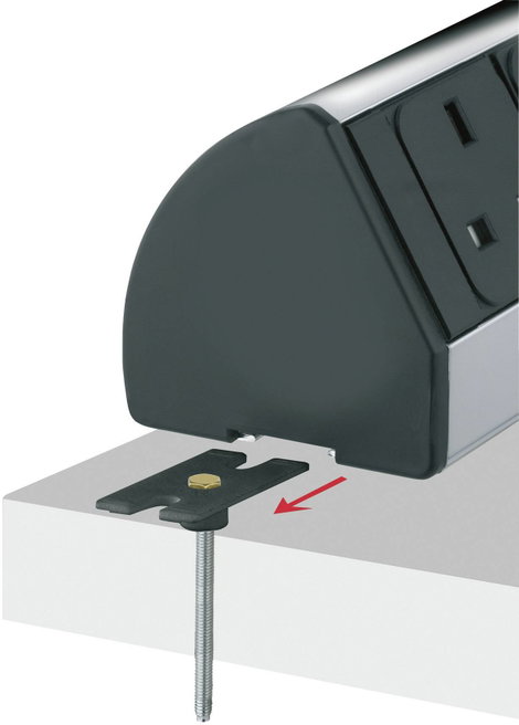EVOline 159909038200 Rögzítő készlet, asztallapra szereléshez 1 készlet