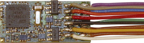 TAMS Elektronik 41-03313-01 LD-G-31 Lok dekóder Dugóval, Kábel nélkül
