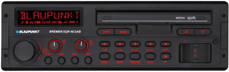 Blaupunkt Bremen SQR 46 DAB Autórádió DAB + tuner, Bluetooth kihangosító, Retro kivitel 3. kép