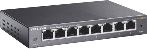 TP-LINK TL-SG108E Hálózati switch 8 port 1 GBit/s 4. kép