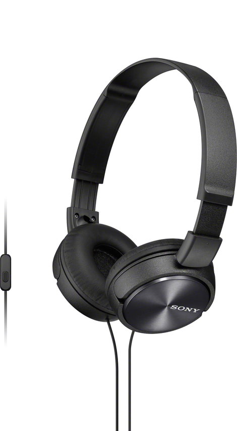 Sony MDR-ZX310AP On Ear fejhallgató Vezetékes Fekete Headset, Összehajtható