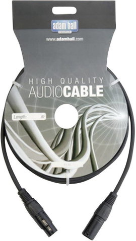 AH Cables KDMX3 DMX Összekötőkábel [1x XLR dugó - 1x XLR alj] 3.00 m