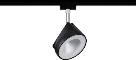 Paulmann Arena Nagyfeszültségű sínrendszer lámpa URail Fixen beépített LED-es 14 W LED Fekete (matt) 5. kép