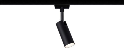 Nagyfeszültségű sínrendszer LED lámpa 4,5 W URail, fekete (matt), Paulmann 96917