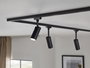 Nagyfeszültségű sínrendszer LED lámpa 4,5 W URail, fekete (matt), Paulmann 96917 4. bélyegkép
