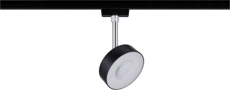 Paulmann Circle Nagyfeszültségű sínrendszer lámpa URail Fixen beépített LED-es 5 W LED Fekete (matt) 2. kép