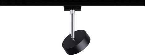 Paulmann Circle Nagyfeszültségű sínrendszer lámpa URail Fixen beépített LED-es 5 W LED Fekete (matt) 4. kép