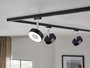 Paulmann Circle Nagyfeszültségű sínrendszer lámpa URail Fixen beépített LED-es 5 W LED Fekete (matt) 5. bélyegkép