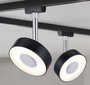 Paulmann Circle Nagyfeszültségű sínrendszer lámpa URail Fixen beépített LED-es 5 W LED Fekete (matt) 7. bélyegkép