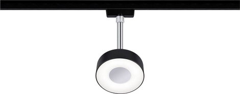 Paulmann Circle Nagyfeszültségű sínrendszer lámpa URail Fixen beépített LED-es 5 W LED Fekete (matt) 3. kép