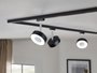 Paulmann Circle Nagyfeszültségű sínrendszer lámpa URail Fixen beépített LED-es 5 W LED Fekete (matt) 4. bélyegkép