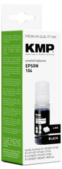 KMP Utántöltő tinta helyettesíti Epson 104, T00P1 Kompatibilis Fekete E191 1648,0001 2. bélyegkép
