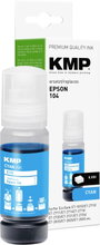 KMP Utántöltő tinta helyettesíti Epson 104, T00P2 Kompatibilis Cián E192 1648,0003 bélyegkép
