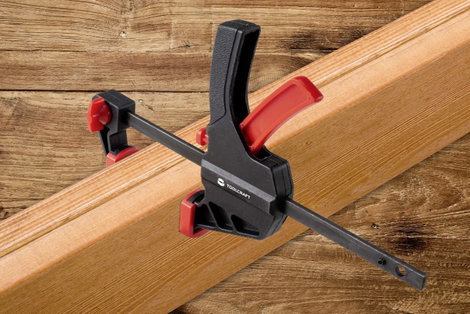 Egykezes bilincs TOOLCRAFT TO-6743691 Szorítási szélesség (max.):100 mm Méret, hossz: 180 mm Visszav 4. kép
