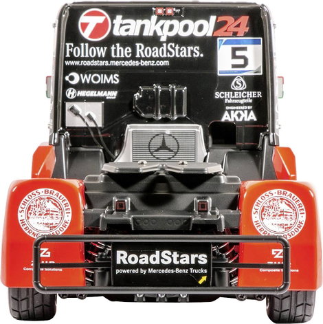 Tamiya 1:14 RC modell teherautó Elektro Teherautó Racing Truck Tankpool 24 Brushed 4WD építőkészlet 4. kép