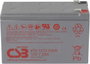 CSB Battery XTV1272 Ólomakku 12 V 7.2 Ah Ólom-vlies (AGM) (Sz x Ma x Mé) 151 x 99 x 65 mm 6,35 mm-es bélyegkép
