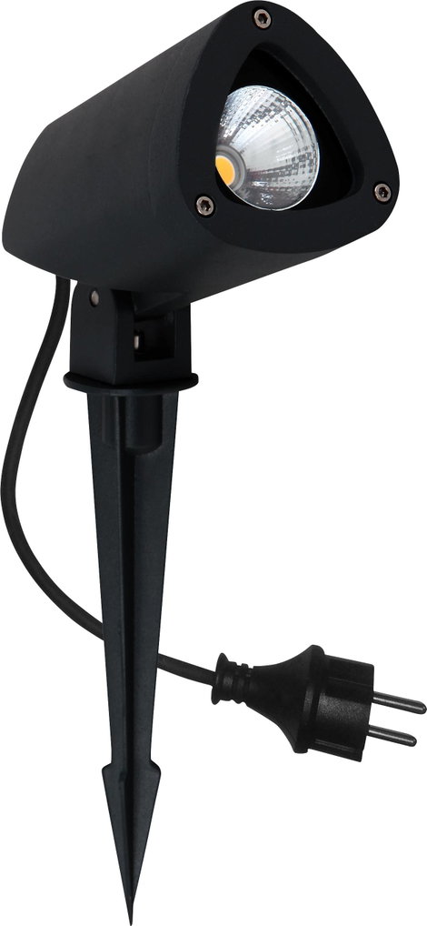 Megatron MT70800 Gartia S LED-es kerti fényszóró LED Fixen beépített LED-es 3.8 W Antracit