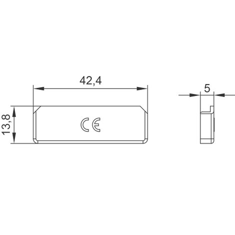 Siemens 5ST3788-0 Végsapka 1 db 2. kép