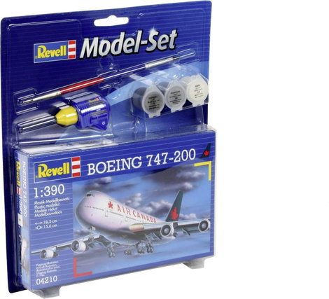 Revell 64210 Boeing 747-200 Air Canada Repülőmodell építőkészlet 1:390 3. kép