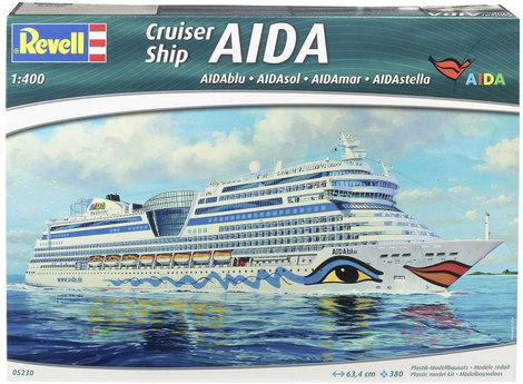 Revell 05230 Aida Hajómodell építőkészlet 1:400 11. kép