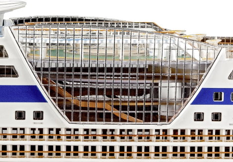 Revell 05230 Aida Hajómodell építőkészlet 1:400 14. kép