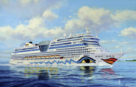 Revell 05230 Aida Hajómodell építőkészlet 1:400 7. kép