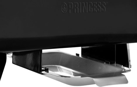 Princess 01.112252.01.001 Grillsütő Elektromos, Faszenes Szélvédővel, Talppal, Manuális hőmérséklet 7. kép