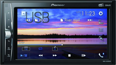 Pioneer DMH-A3300DAB Dupla DIN autórádió Bluetooth kihangosító, DAB + tuner, AppRadio 3. kép
