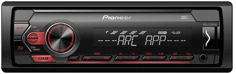 Pioneer MVH-S220DAB Autórádió DAB + tuner 2. kép