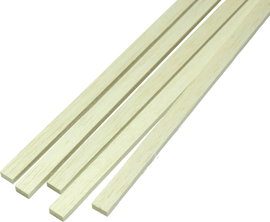 Pichler Erdeifenyő léc (H x Sz x Ma) 1000 x 1.5 x 1.5 mm 10 db