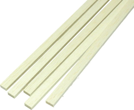 Pichler Balsafa léc (H x Sz x Ma) 1000 x 5.0 x 2.0 mm 10 db