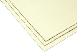 Pichler Nyírfa rétegelt lemez (H x Sz x Ma) 600 x 300 x 0.8 mm 2 db