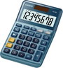 Casio MS-80E Asztali számítógép Napenergiával üzemeltetett Kék Kijelző (számjegy): 8 bélyegkép