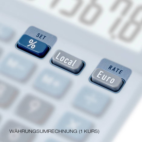 Casio MS-80E Asztali számítógép Napenergiával üzemeltetett Kék Kijelző (számjegy): 8 5. kép
