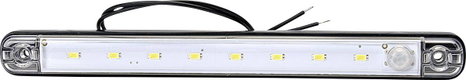 WAS LED-es beltéri lámpa 728 SENSOR LW10 LED 12 V (Sz x Ma x Mé) 238 x 25 x 10.4 mm Mozgásjelző, Aut 3. kép