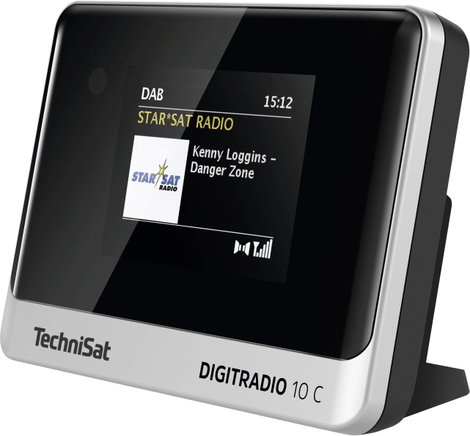 TechniSat DIGITRADIO 10 C Asztali rádió DAB+, URH Bluetooth® Táviránytóval, Ébresztő funkció Fekete/ 2. kép