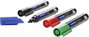 Magnetoplan Pro+ 12281 Táblafilc készlet Fekete, Kék, Piros, Zöld 4 db 2. bélyegkép