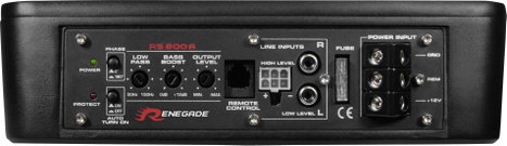 Renegade RS800A Autó aktív mélysugárzó 200 W 4. kép
