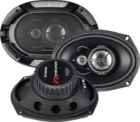 Renegade RX693 3 utas triaxiális beépíthető hangszóró 300 W Tartalom: 1 pár