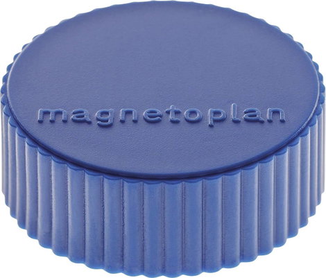 Magnetoplan Mágnes Discofix Magnum (Ø x Ma) 34 mm x 13 mm Kerek Sötétkék 10 db 1660014 2. kép