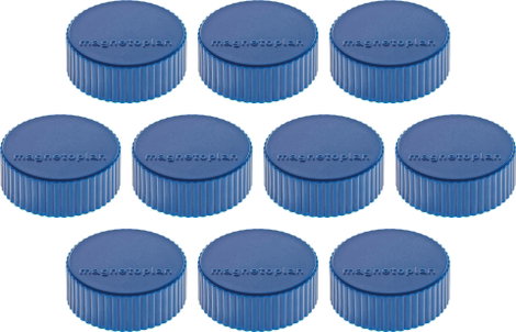 Magnetoplan Mágnes Discofix Magnum (Ø x Ma) 34 mm x 13 mm Kerek Sötétkék 10 db 1660014 3. kép